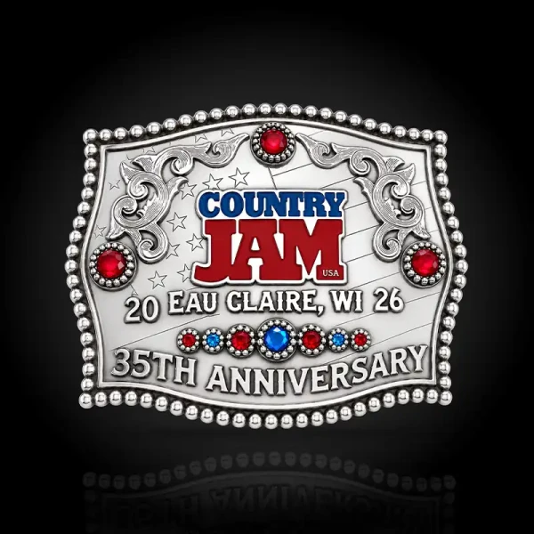 Country Jam 2026 Belt Buckle